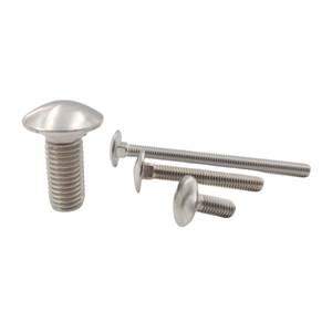 DIN603 Carriage <strong>Bolts</strong> Stainless Steel Smooth Head <strong>Anti</strong> <strong>Rotation</strong> Design Mechanical Assembly Carriage <strong>Bolts</strong> - Product Image 2