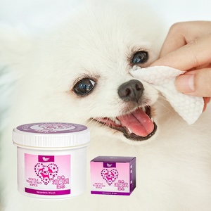 <span class=keywords><strong>Maison</strong></span> D'oeil D'animal Familier de Nettoyage Lingettes Humides Chats Nettoyer en Profondeur Lingettes Fabricants - Product Image 1