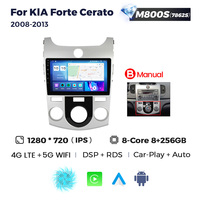 NaviFly NF Android terbaru pemutar radio mobil navigasi GPS untuk KIA Forte Cerato 2008-2013 mendukung BT 5.0 chip Android auto