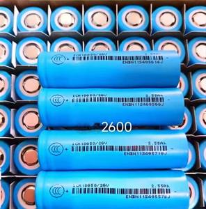 Nieuwe Aankomst 3.7V 2600Mah Icr18650 Cilindrische Lithium-Ionbatterij Met Hoge Capaciteit Voor Elektrische Fietsen 26V 3c 18650 Cel 3 Jaar - Product Image 1