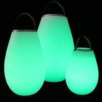 Lampe de camping sans fil à poignée, chargeur sans fil, lampe LED décorative portable en plastique avec haut-parleur, produits rotomoulés, fabrication directe usine
