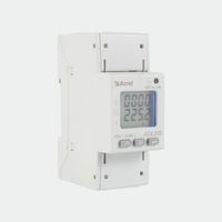 Compteur d'énergie monophasé Acrel ADL200/C 2P, moniteur de puissance numérique RS485 Modbus