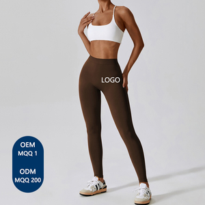 Leggings sans couture DTL-CCK716 taille haute, contrôle du ventre, effet push-up, leggings de yoga pour femmes - Product Image 2