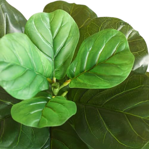 2024 뜨거운 판매 인공 식물 ficus Pandurata 냄비와 핸스 나무 - Product Image 2