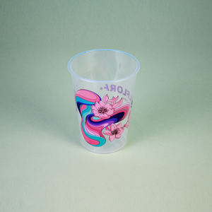 Vaso IML de 90 mm al por mayor, personalizado con láser, para bebidas, vaso de té con leche moldeado en molde - Product Image 3