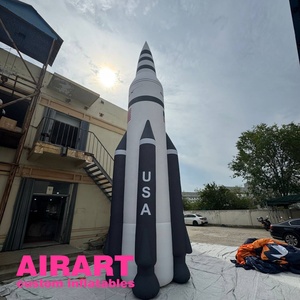 2025 mới nhất thiết kế khổng lồ <span class=keywords><strong>Inflatable</strong></span> tên lửa bóng, cao <span class=keywords><strong>Inflatable</strong></span> tàu sân bay cho bên ngoài trời trang trí - Product Image 2
