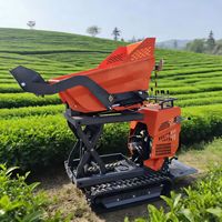 Mini-chargeuse compacte sur chenilles 500 kg, benne basculante autochargeante avec moteur Briggs&Stratton et pompe à engrenages Eaton pour l'agriculture et l'utilisation en verger