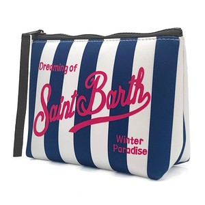 Nuova Borsa Cosmetica a Righe in Neoprene per Donne, <span class=keywords><strong>Pochette</strong></span> in Stile Europeo e Americano, Borsa da Immersione, Borsa per il Trucco, Astuccio Portaoggetti - Product Image 3