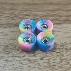 Ruedas para monopatín con forma de cuenco ABEC, ruedas para diapasón, 7 rodamientos, nuevo - Product Image 2