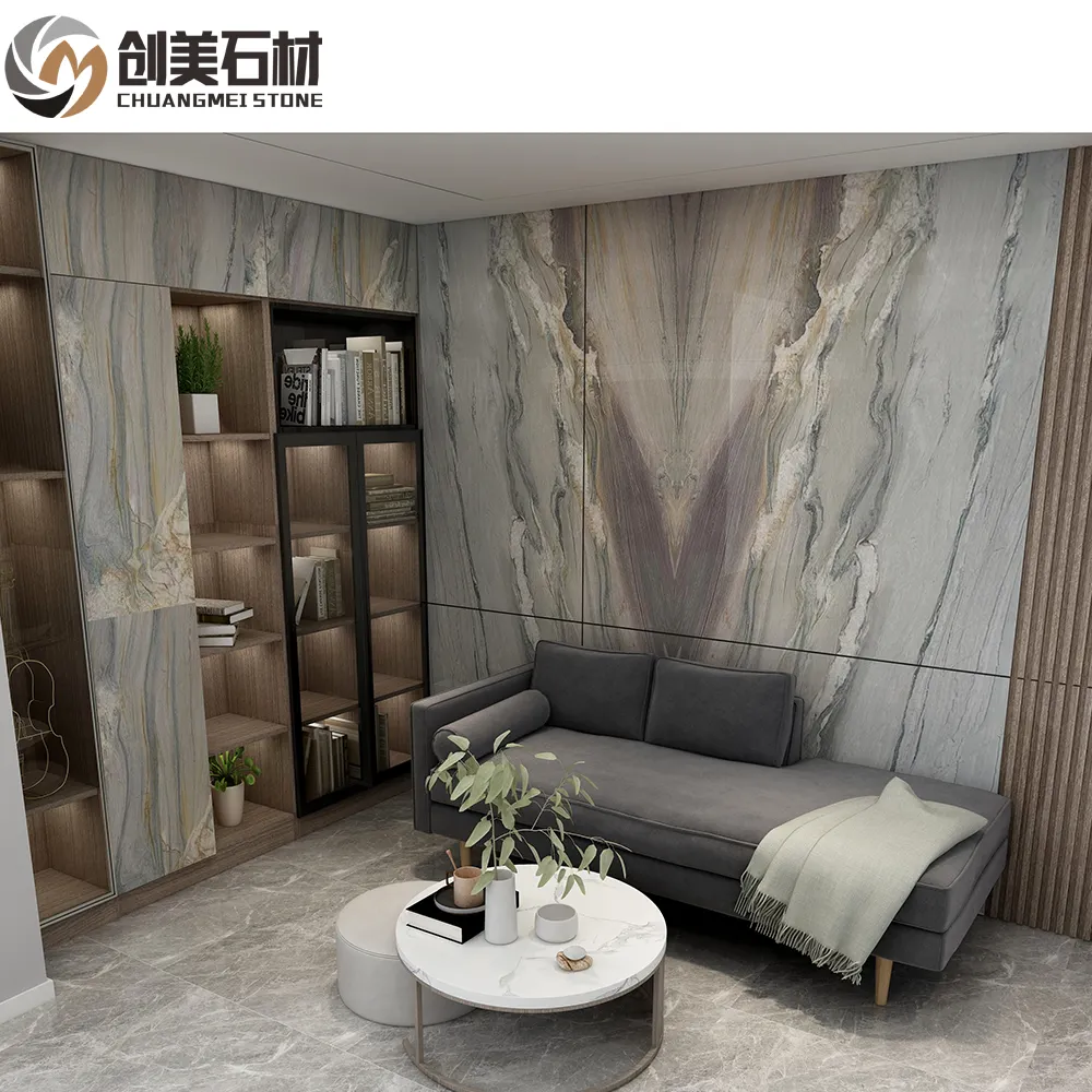 Import Stone Purple East Marble Slabs Tiles For Wall