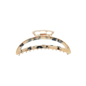 Pince à cheveux écaille de tortue couleur unie usage quotidien haute qualité accessoire de coiffure origine Yiwu MK0398 - Product Image 2