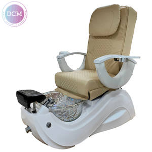 Weiße Pediküre Stühle Moderne Schönheits salon Möbel für Nagel Tech Fuß Spa Massage Pedi Espa Stuhl - Product Image 5