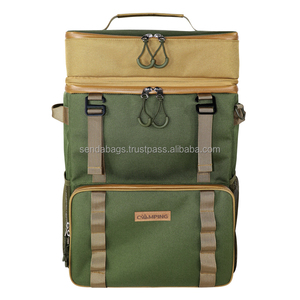 Carrito Nevera para Picnic, para 4 Personas, con Ruedas, Mochila, Bolsas Personalizadas, para Campamento al Aire Libre, Carrito con Ruedas Extraíbles - Product Image 6