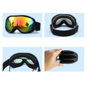 Masque de ski personnalisé avec logo, réglable, en PC/TPU, double anti-buée, champ de vision large, pour adultes et enfants - Product Image 3