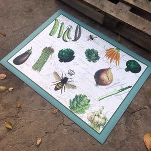 Tapis en feutre imprimé non tissé, tapis en caoutchouc granulaire recyclé à partir de miettes de pneus, tapis de porte - Product Image 4