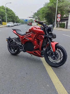 Motocicleta de Carreras de 10kW 72v120ah para Adultos, Modelo 2025, Gran Venta, Motor Central y Motor de Buje Disponibles, Transmisión por Cadena, Velocidad 160km/h - Product Image 3