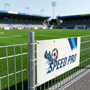 Pancarta de Malla de PVC Impresa con UV para Exteriores, Personalizada, de Doble Cara, Resistente al Viento, Letrero Publicitario para Campos de Fútbol y Eventos Deportivos - Product Image 3