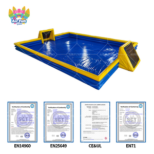Château <span class=keywords><strong>gonflable</strong></span> d'extérieur AirFunPro en PVC, installation facile, taille personnalisée, capacité maximale 10 personnes, en solde - Product Image 4