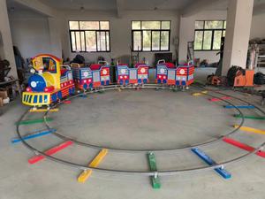 HOTFUN Children's Amusement Park <b>Trains</b> Children's Small <b>Train</b> Trackless <b>Electric</b> <b>Trains</b> - Product Image 6