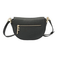 Sacs à bandoulière de luxe personnalisés en cuir avec sangle détachable, sacs à main classiques à rabat zippé