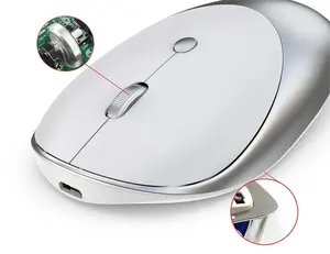 设计高品质2.4Ghz光学游戏鼠标可充电无线鼠标，适用于电脑机箱桌面USB鼠标