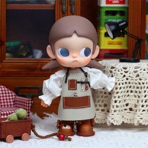 ผ้ากันเปื้อนช่างฝีมือตัวน้อย 20 ซม. เสื้อผ้าตุ๊กตา ชุดทำงาน สำหรับ Blythe Ob22 Little Six - Product Image 3