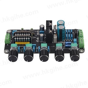 บอร์ด Pre-Amplifier UPC4570C <span class=keywords><strong>แอ</strong></span><span class=keywords><strong>ม</strong></span><span class=keywords><strong>ป์</strong></span>สเตอริโอพรี<span class=keywords><strong>แอ</strong></span><span class=keywords><strong>ม</strong></span><span class=keywords><strong>ป์</strong></span>ควบคุมระดับเสียง OPA2604ซุปเปอร์ AD827JN พร้อ<span class=keywords><strong>ม</strong></span> LM317 + LM337 - Product Image 1