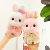 Boneka kucing tiga bunga kartun grosir boneka kecil Pawpaw kucing Siam Iblis meja kucing boneka dekorasi meja kantor