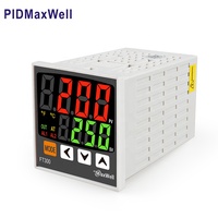 Controlador de Temperatura PID Universal K/J/Pt100 con Salida de Relé SSR, 1 Alarma, RS485 Modbus RTU, Resolución de 0.1°C