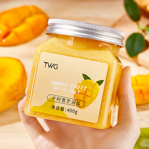 TWG Фруктовый гель для ванны с солью и скрабом для тела 0,35 кг домашнего использования - Product Image 4