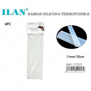 Barras de silicona termofusible de 11 mm x 20 cm, paquete de 6 para pistola de pegamento - Product Image 3