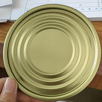 Boîtes de nourriture en métal de boîte de bidon de prix usine avec le revêtement