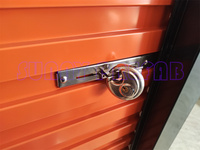 MINI 5*5 '5*10' Pieds PLAT PACK DÉMONTABLE Porte à Rouleaux Assemblage Abattre Self Storage Portable Unités de Stockage Conteneur