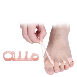 Gel Silicone Pink <strong>Toe</strong> Separators Straighteners for Women Pedicure <strong>Toe</strong> Spacers <strong>Dividers</strong> - Product Image 1