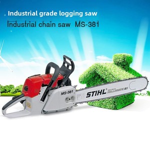 Heavy Duty 36' Industrial&DIY Grade Petrol Gas China Chainsaw Petrol Chainsaw High <b>Power</b> Logging <b>Saw</b> Board Cutting <b>Saw</b> MS381/070 - Product Image 2