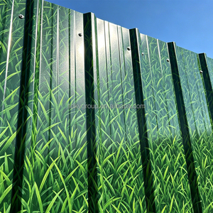 Lastre <span class=keywords><strong>in</strong></span> Acciaio Zincato Quadrate Leggere e Facili da Installare, Utilizzate per Tetti, Pareti e Rinforzo del Calcestruzzo di Capannoni - Product Image 3