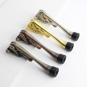Butée de porte en alliage de <span class=keywords><strong>zinc</strong></span> de conception moderne Butée de porte à pédale de haute qualité Nouveau design Butée de porte réglable pour hôtels - Product Image 6