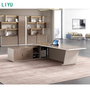 Liyu meubles de <span class=keywords><strong>bureau</strong></span> <span class=keywords><strong>Bureau</strong></span> moderne en bois <span class=keywords><strong>Bureau</strong></span> en <span class=keywords><strong>L</strong></span> Luxe Executive Office Works Gérer <span class=keywords><strong>Bureau</strong></span> Meubles Table de <span class=keywords><strong>bureau</strong></span> - Product Image 4