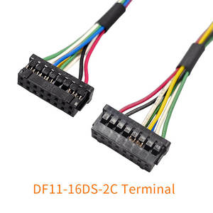 Zh1.5ขั้วต่อ DF11-16DS-2C ไฟฟ้าก่อนจีบ28AWG ชุดสายไฟ - Product Image 3