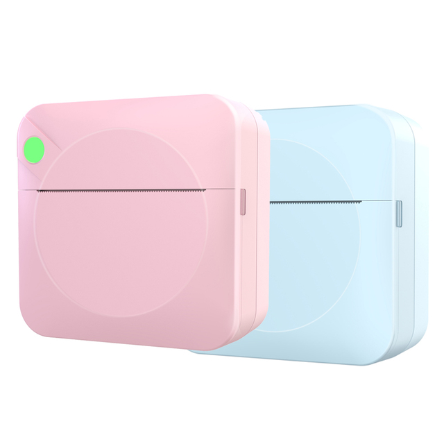 High Quality Wireless Small Mobile Phone Card Sticker Photo Label Handheld BT Pocket Mini Portable Thermal Printer