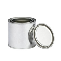 Vente en gros 250ml petit Type de scellage rond vide 1/2 pintes boîtes de conserve pour une bonne mise en conserve pour peinture bougie colle