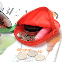 Mignon portefeuille court pour femmes filles enfants-Nouveau Design Apple Shape PVC Zipper