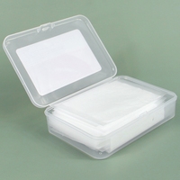 30 pièces/boîte Tampons buccaux jetables, Patchs d'isolement pour tatouage des lèvres, Tampons de coton pour tatouage des lèvres, Accessoires de maquillage permanent pour pigments labiaux