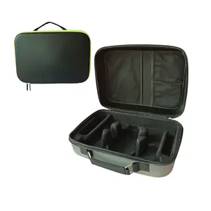 Waterproof PU Tool Case EVA Drone Carrying Hand Bag UVA Camera Storage Box Compatible with Battery Propellers Controller