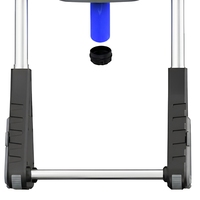 Verstellbare Teleskop-LED-Arbeitsleuchte Tragbare Wiederaufladbare Arbeitslampe COB SMD RGB für Werkstatt Garage Camping