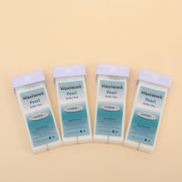WaxNewK Cire dépilatoire professionnelle sans colophane en rouleau 100ml pour salon de beauté, cartouche de cire douce pour la peau
