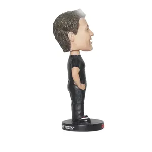 Design gratuito personalizzato di alta qualità in resina figure personalizzate design personale bobble head per la vendita