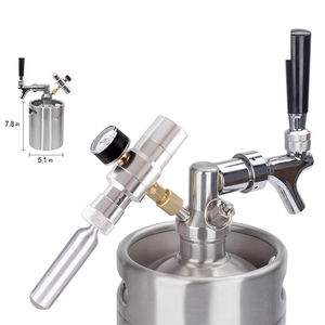 Mini Stainless Steel 304 <strong>5</strong> <strong>Litre</strong> Sliver Color <strong>Beer</strong> <strong>Keg</strong> System Draft Dispenser Bucket Industrial Gas Beverage Empty <strong>Beer</strong> <strong>Keg</strong> - Product Image 2