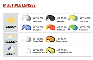 Lunettes de <span class=keywords><strong>ski</strong></span> pour femmes et hommes, double lentille, anti-buée, accessoires de <span class=keywords><strong>ski</strong></span>, lunettes, lunettes de protection, rose, anti-UV, coupe-vent, lunettes de myopie clipsables - Product Image 6