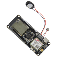 Papan Pengembangan Modul SIM800C Slot Kartu Biru WIFI ESP32 SIM800C-DS V02 ESP32 Tanpa Solder